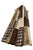 Houndstooth Check Wool Frayed Scarf