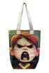 Animated Kid Print Cotton Tote Bag