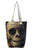 Skull Graphic Illustration Print Cotton Tote Bag (Pack of 3)