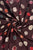 Foiled Polka Dot Frayed Scarf