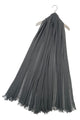 Plain Hijab/Shawl Frayed Scarf