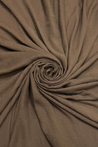 Plain Hijab/Shawl Frayed Scarf