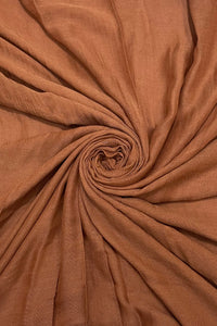 Plain Hijab/Shawl Frayed Scarf