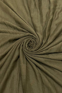 Plain Hijab/Shawl Frayed Scarf