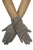 Plain Button Felted Touchscreen Gloves