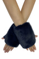 Faux Fur Fingerless Gloves