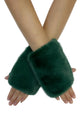 Faux Fur Fingerless Gloves