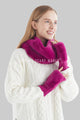 Soft Plain Faux Fur Snood