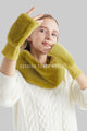 Faux Fur Fingerless Wrist Warmers