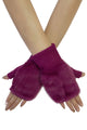 Faux Fur Fingerless Wrist Warmers