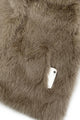 Oversized Lapel Faux Fur Gilet