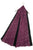 Dotted Fashion Print Frayed Scarf