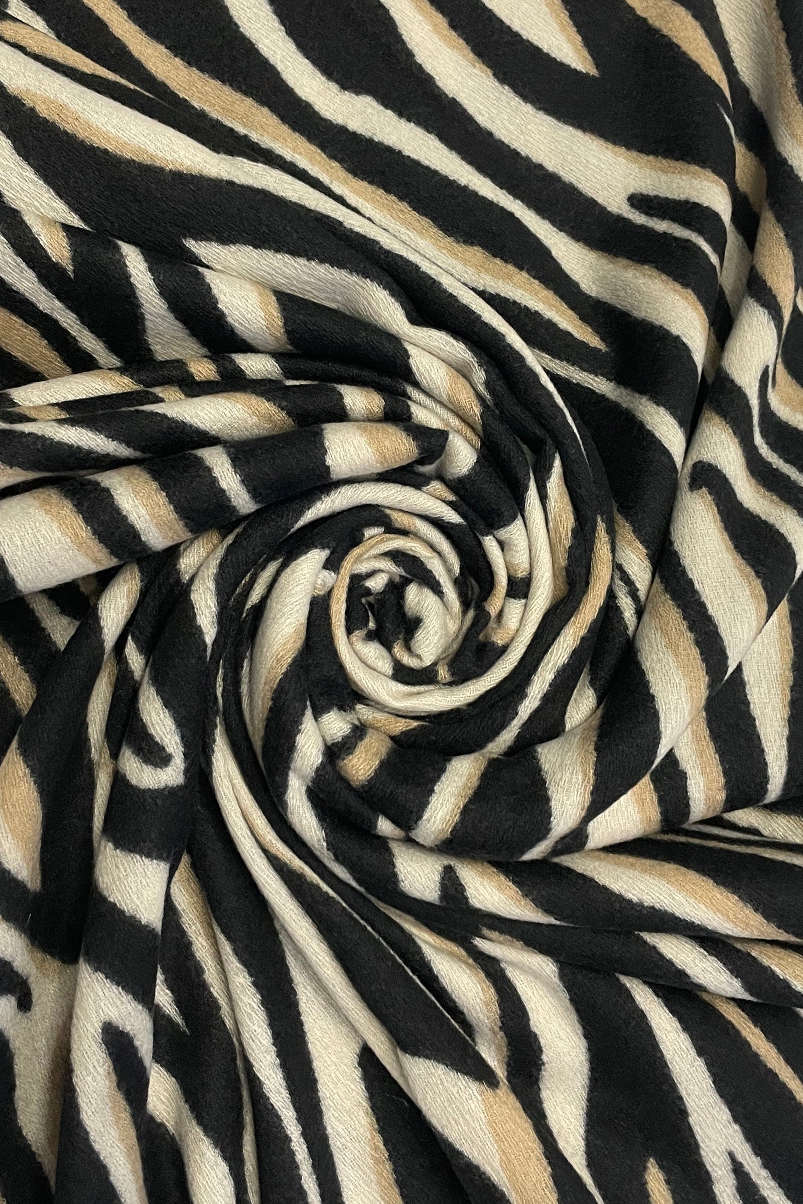 Sciarpa Grande Stampa Zebra - Scialle/sarong Unisex In Poliestere - Foto 6