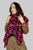 Love Heart Checkerboard Knitted Wool Scarf
