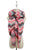 Bright Chevron Print Knitted Wool Scarf