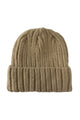 Cosy Plain Stripe Wool Knitted Hat