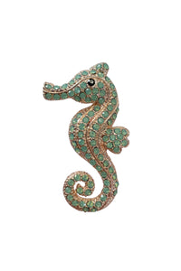 Seahorse Magnetic Clasp Brooch