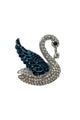 Swan Magnetic Clasp Brooch