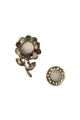 Rose Magnetic Clasp Brooch