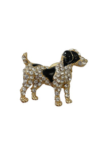 Jack Russel Magnetic Clasp Brooch