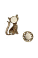 Cat Magnetic Clasp Brooch
