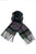 Block Check Tartan Wool Tassel Scarf