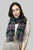 Block Check Tartan Wool Tassel Scarf