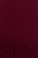 Unisex Plain Wool Tassel Scarf