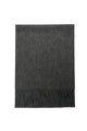 Unisex Plain Wool Tassel Scarf