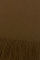 Unisex Plain Wool Tassel Scarf