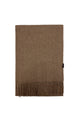 Unisex Plain Wool Tassel Scarf
