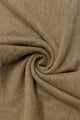 Unisex Plain Wool Tassel Scarf