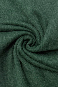 Unisex Plain Wool Tassel Scarf