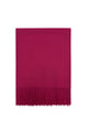 Unisex Plain Wool Tassel Scarf
