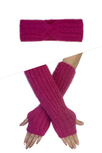 Plain Wool Matching Set - HB-7437-E | GF-7436-E