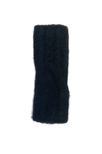 Slim Knitted Wool Headwarmer With Fleece Lining