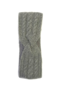 Slim Knitted Wool Headwarmer With Fleece Lining