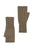 Cosy Long Knitted Wool Wrist Warmer Gloves