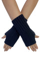 Cosy Long Knitted Wool Wrist Warmer Gloves