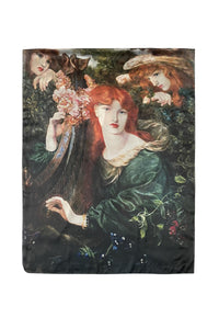 La Ghirlandata Pre Raphaelite Silk Scarf