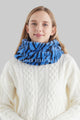 Zebra Print Faux Fur Twist Snood