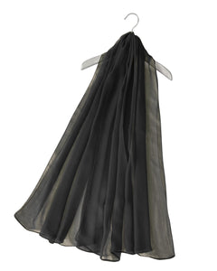Slim Plain Chiffon Scarf