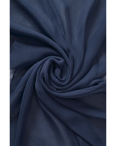 Slim Plain Chiffon Scarf