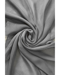 Slim Plain Chiffon Scarf