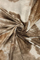 Watercolour Foiled Speckle Frayed Scarf