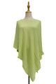 Plain Pleated Chiffon Poncho/Cover Up