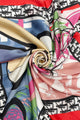Abstract Ink Women Portrait Square Scarf