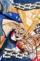 Abstract Ink Women Portrait Square Scarf
