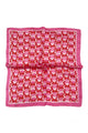 Cute Love Heart Print Square Scarf