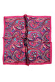 Swirl Paisley Print Small Square Scarf